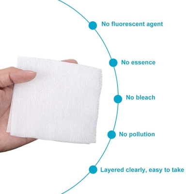 8 dobras Gauze Pad não tecido estéril médico 10cmx10cm