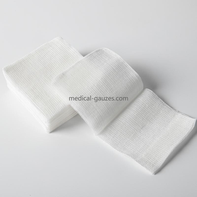 Algodão puro Gauze Pads Wound Bandaging Disposable não estéril