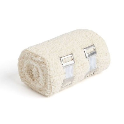 O bom crepe elástico do algodão de Breathability enfaixa 15cm branco