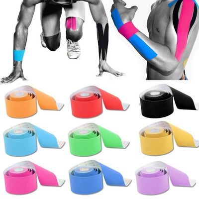 15 cores Gauze Bandage médico, fita livre do Kinesiology do látex