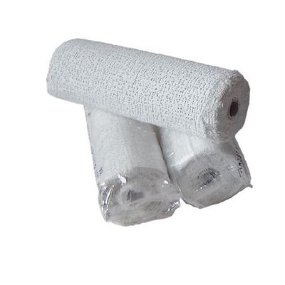 Gauze Bandage médico branco, emplastro elástico da atadura de Paris