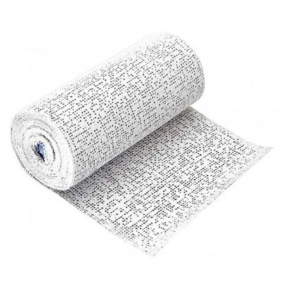 Gauze Bandage médico branco, emplastro elástico da atadura de Paris