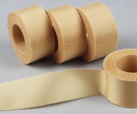 fita médica do emplastro 1.25cm×5y, fita cirúrgica adesiva de seda do emplastro