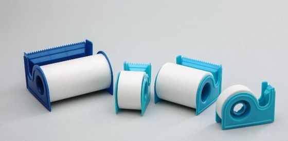 Fita médica adesiva de papel do emplastro com cortador do distribuidor
