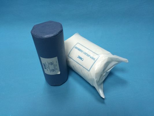 Rolo médico 1000g do algodão do absorvente branco do CE