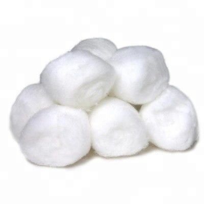 Bolas de algodão médicas cirúrgicas do alto nível, bolas de algodão absorvente macias 25MM