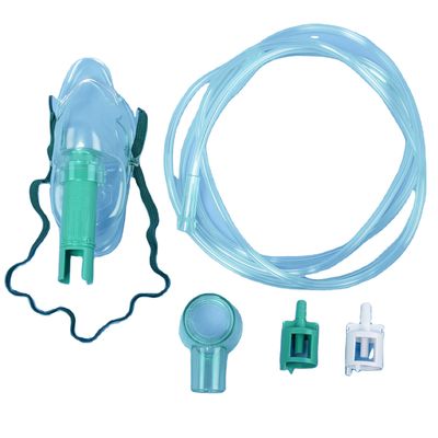 máscara de oxigênio descartável de 140mm, máscara de oxigênio do respiradouro do silicone multi