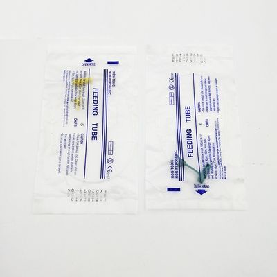 Tubos de sução médicos estéreis, tubo de alimentação Fr4-Fr24 gástrica