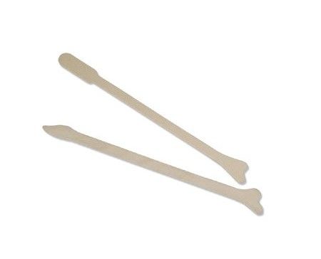 Espátula cervical estéril descartável 18cm da mulher plástica