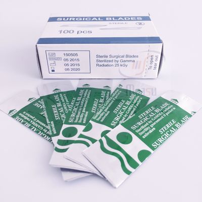 Lâminas cirúrgicas de aço inoxidável do GV