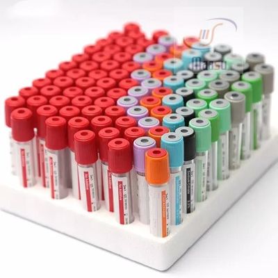 Garrafa descartável da amostra do EDTA dos tubos da coleção da amostra de sangue