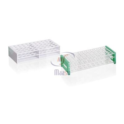 13mm 16mm 18mm 50 cremalheira do tubo de ensaio do polipropileno de 100 furos