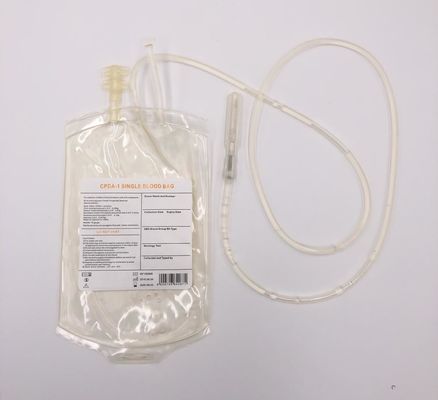 Sacos de coleção descartáveis do sangue CPDA-1 com anticoagulação