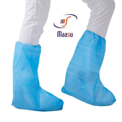 a sapata descartável da chuva de 15x40cm cobre o desgaste 35gsm protetor médico