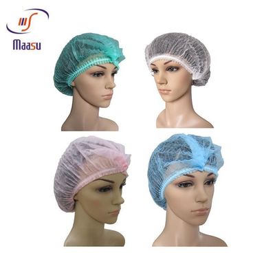 desgaste descartável não tecido de Cap Medical Protective da enfermeira do tampão do grampo 10gsm