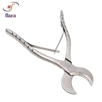 Ferramenta peridental dental de aço inoxidável das pinças 18CM do emplastro
