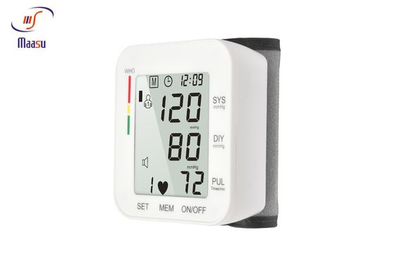 Da máquina portátil de BP da casa da exposição de HD LCD Sphygmomanometer automático de Digitas
