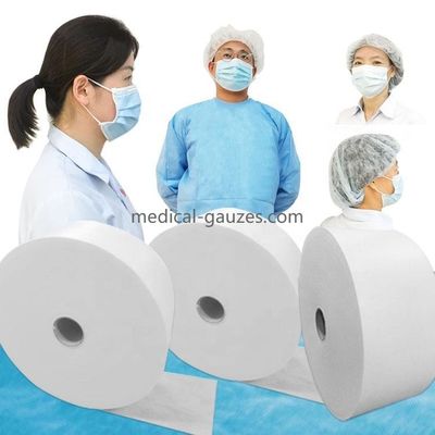 Rolo colorido cirúrgico 10gsm da tela de tecelagem não dos PP do hospital