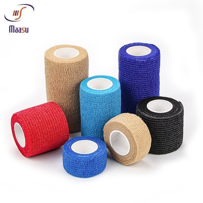 Proteção Gauze Bandage Black Cotton Skin médico dos esportes amigável