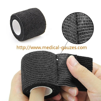 Preto 100% médico respirável do algodão de Gauze Bandage